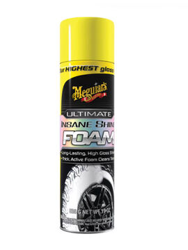 Meguiars Ultimate Insane Shine Foam - bandenzwart spray