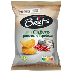 Brets Flavour Goat's Cheese With Chili 125 Gram