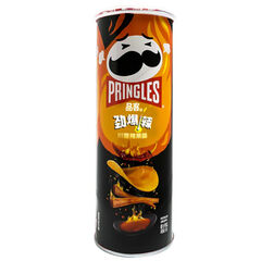 Pringles Potato Crisps Spicy Stripe Flavor 110g