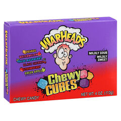 Warheads Chewy Cubes 113 Gram