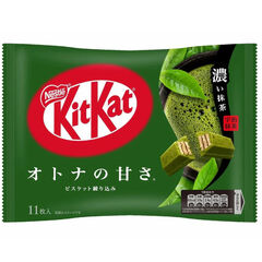 Kit Kat Mini 11 Pieces Double Matcha 124 Gram