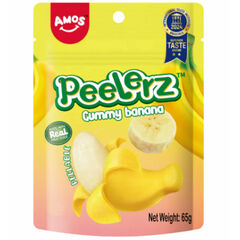 Amos Peelerz Gummy Banana 65g