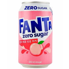 Fanta Korea Zero Sugar Peach 350ml