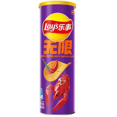 Lay’s Stax Spicy Crayfish Flavor 90 Gram