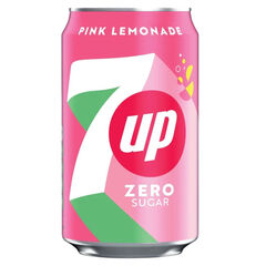 7 UP Pink lemonade Zero sugar 330ml