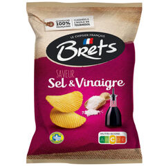 Brets Flavour Salt And Vinegar 125g