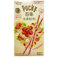 POCKY FRUIT MILK CRANBERRY FLAVOR Pocky Fruit Milk Cranberry Flavor 45 Gram