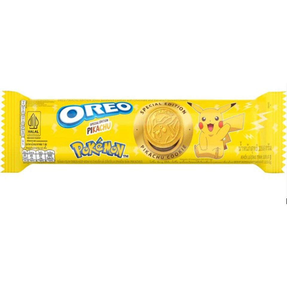 Oreo Pokemon Choco Banana 119 Gram