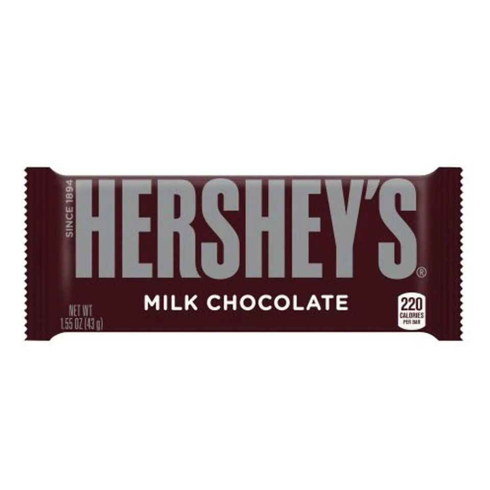 Hershey's Milk Chocolate Bar 43 Gram