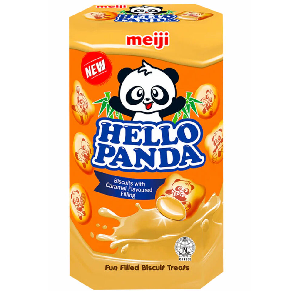 Meiji Hallo Panda Karamel
