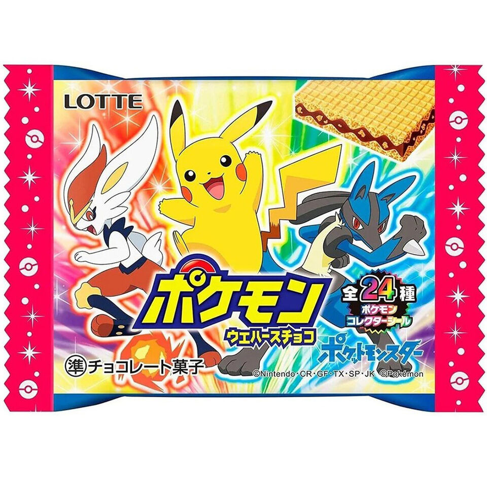 Pokemon Wafer Chocolate 