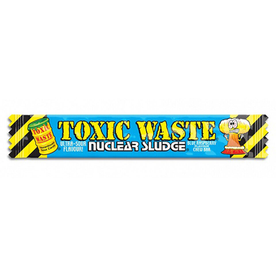 Toxic Waste Blue Raspberry Chew Bar 20 Gram