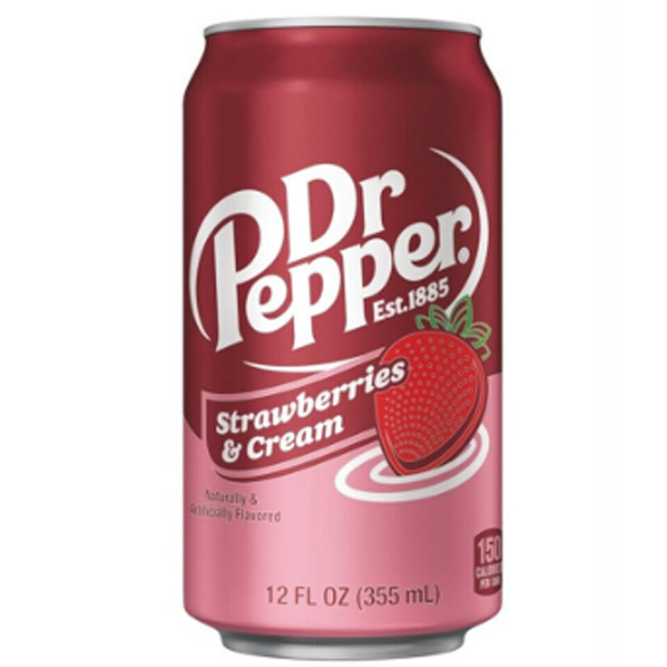 Dr pepper Strawberry & Cream