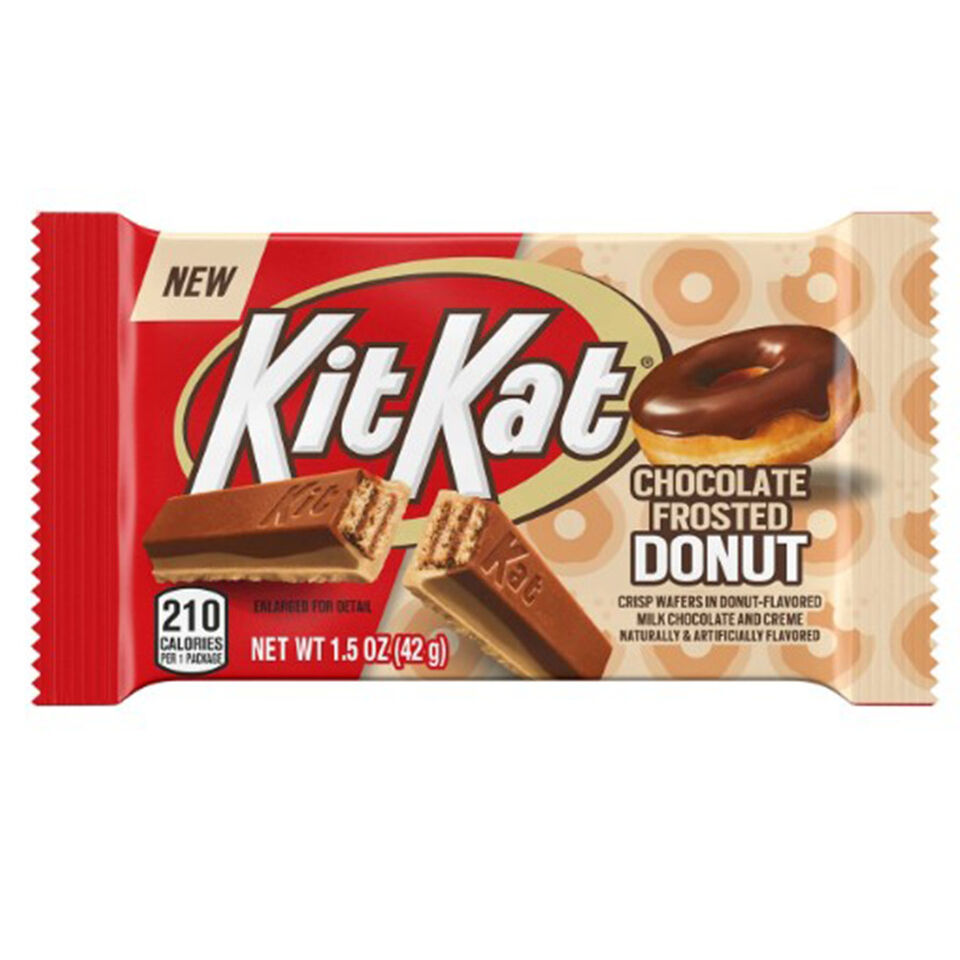 Kit Kat Chocolate Frosted Donut