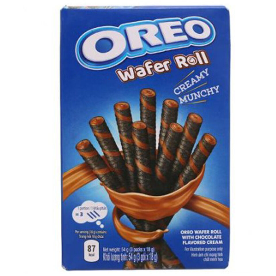 Oreo Wafer Roll Chocolate 54 Gram