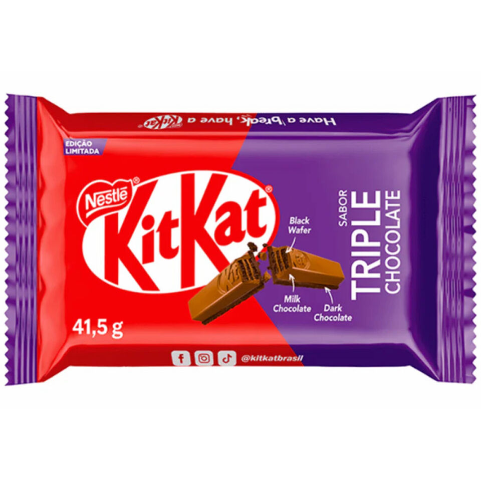 Kit Kat Triple Chocolate brazilie 41,5g