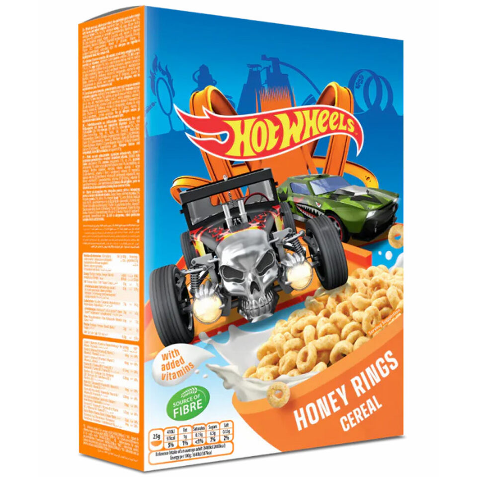 Hot Wheels Honey Loops Cereal 375g