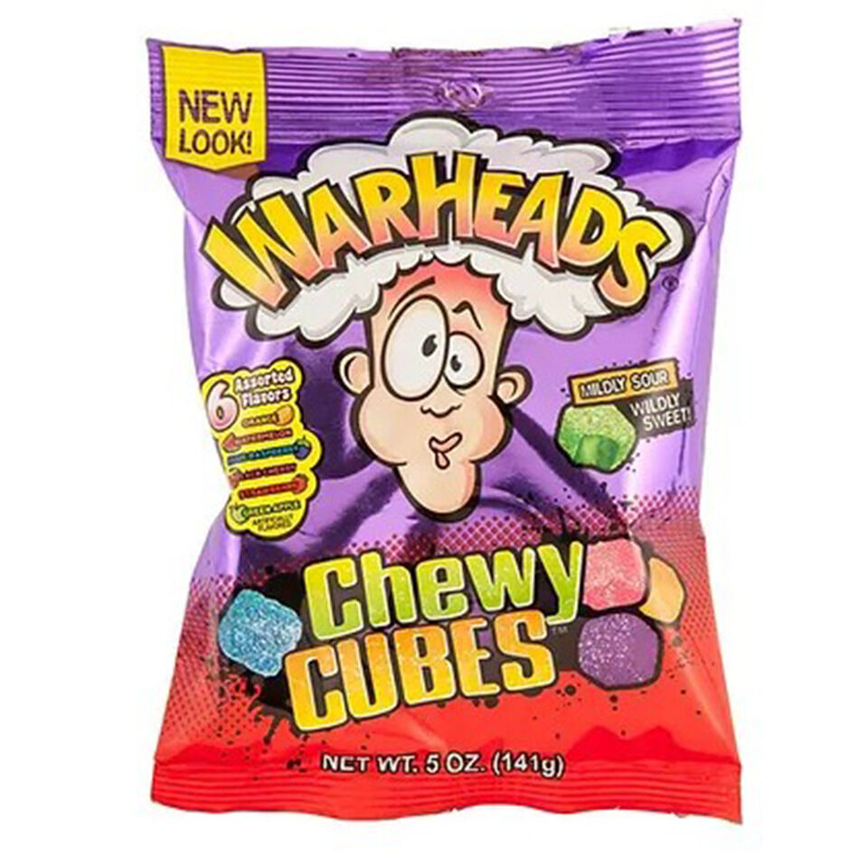 Warheads Warheads Chewy Cubes 141 Gram