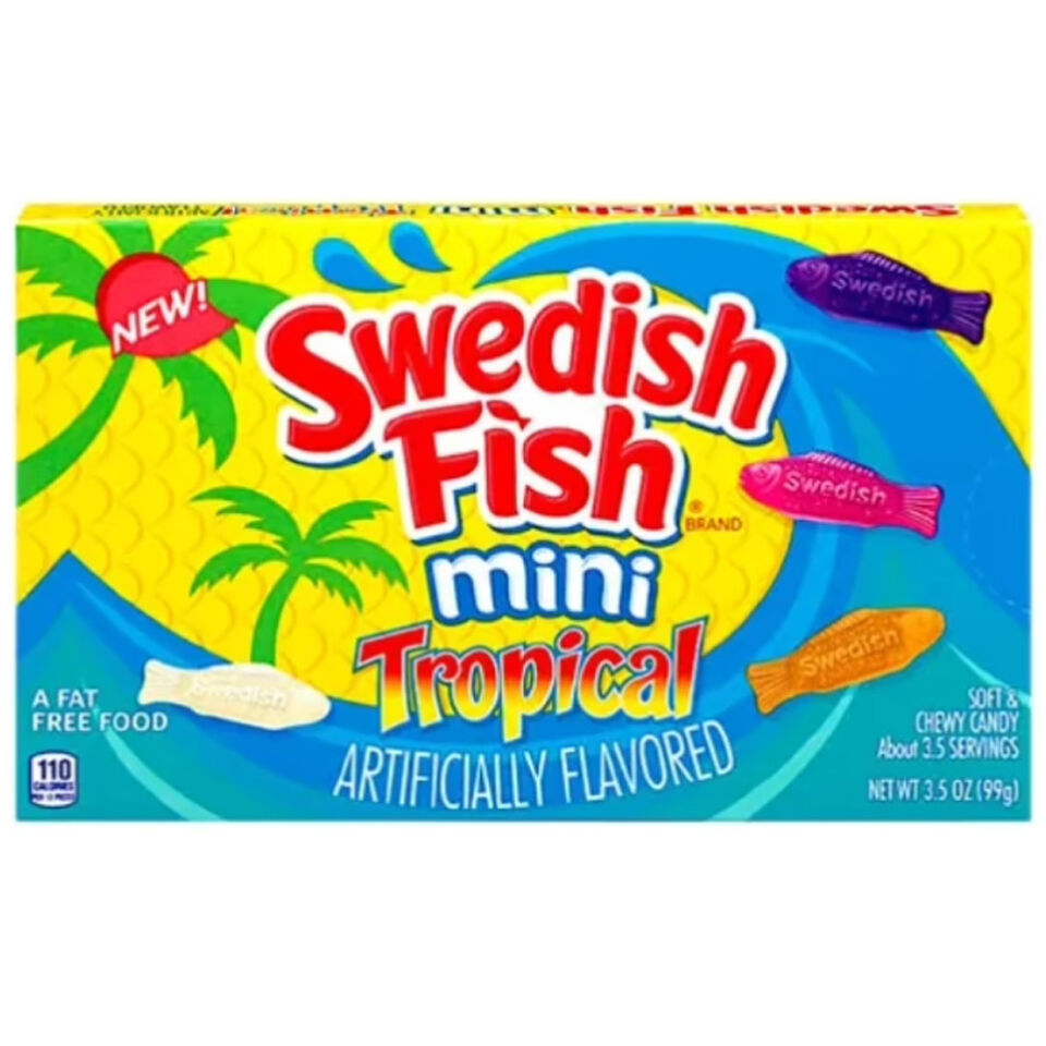 Swedish Fish Mini Tropical Box