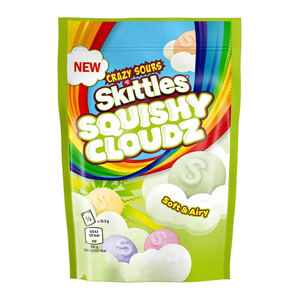 Skittles Squishy Cloudz Sour 94 Gram