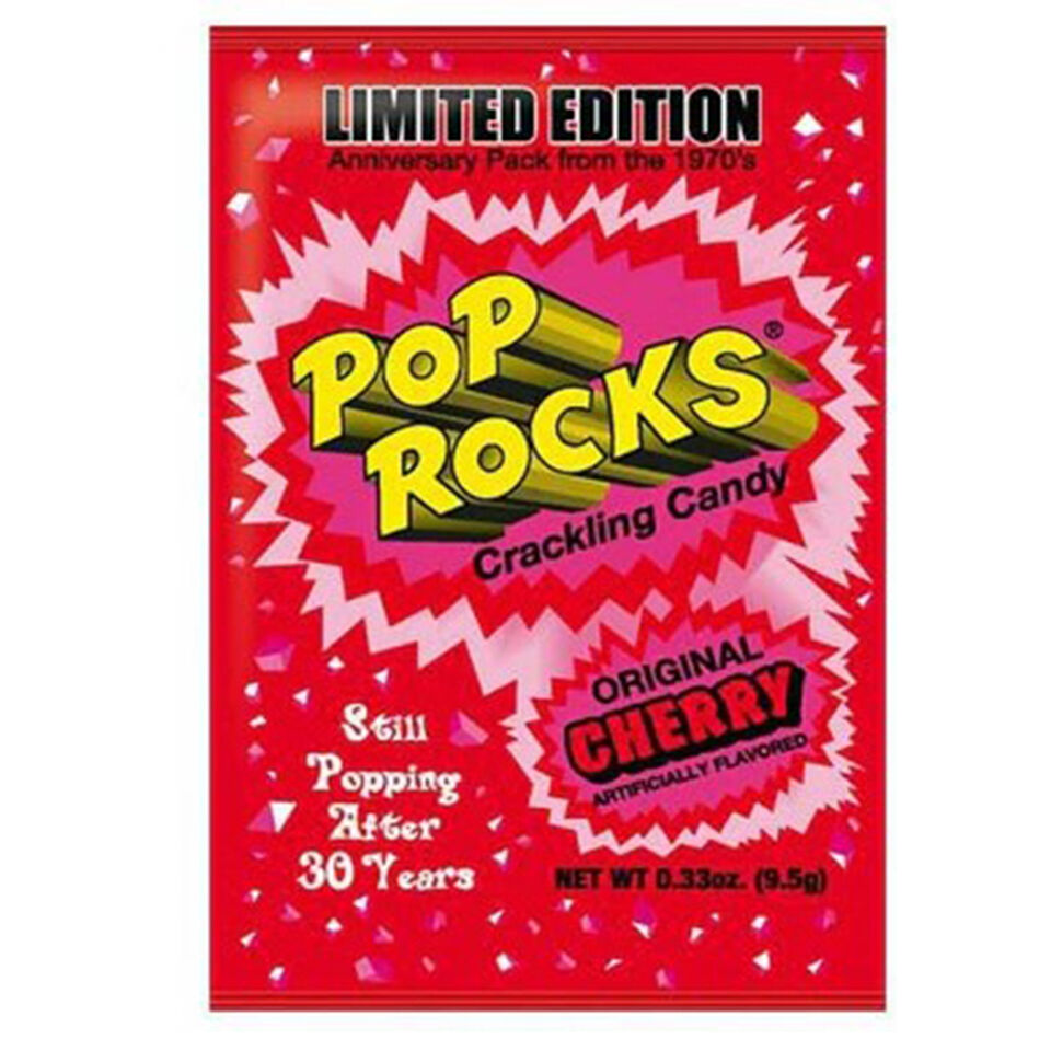 Pop Rocks Crackling Candy Cherry