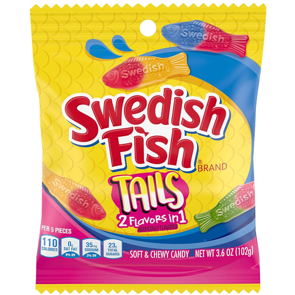 Swedish Fish Tails bag