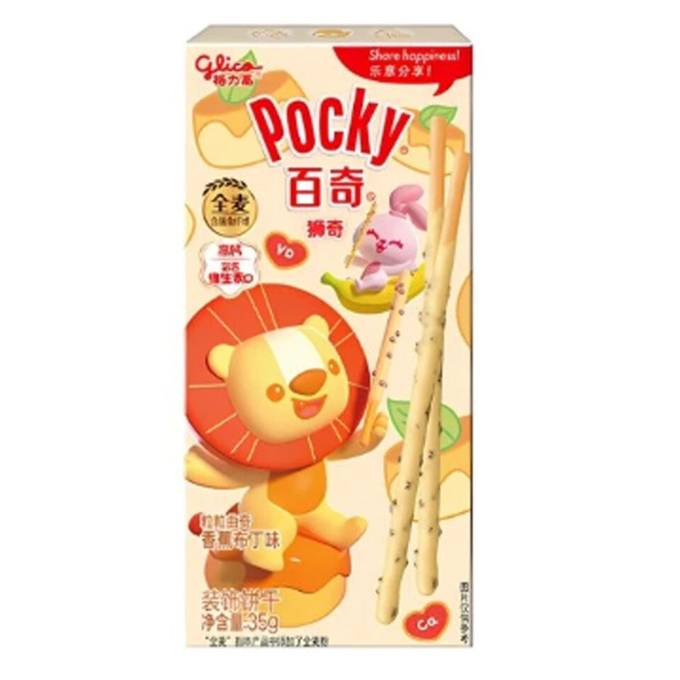Pocky Lion Banana Pudding 35 Gram